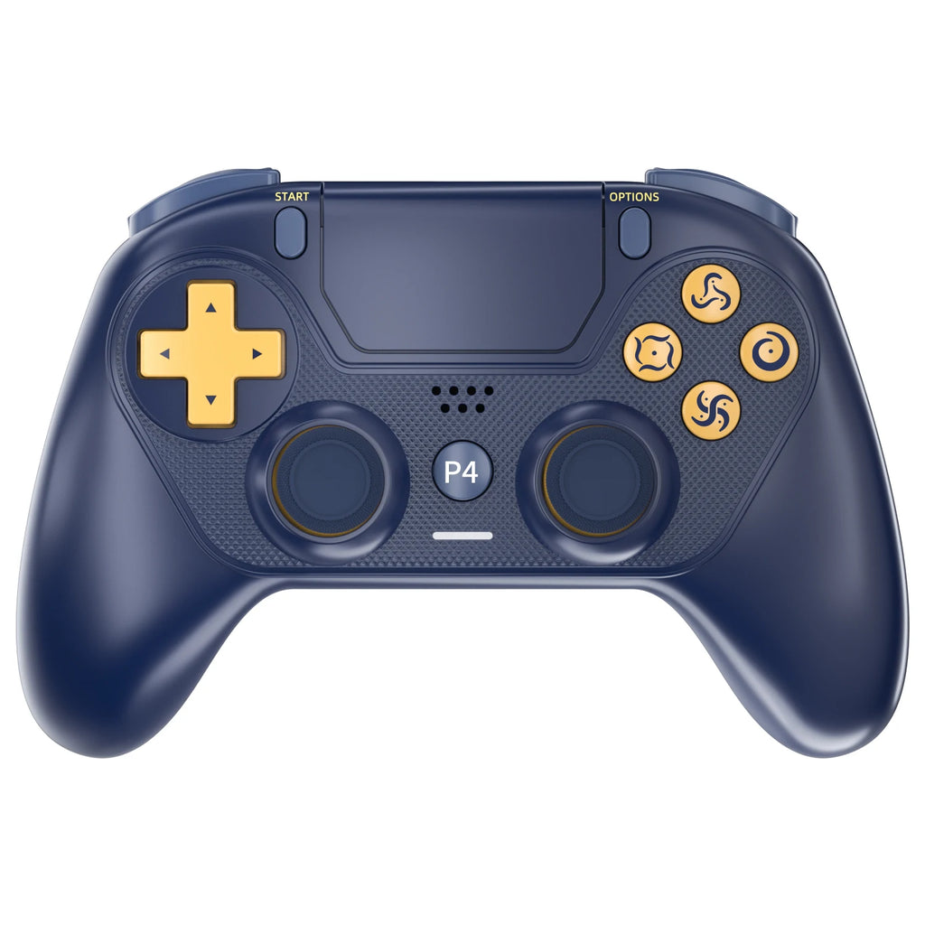 Wireless Game Controller with Light Bar for PS4. PS5 & Android