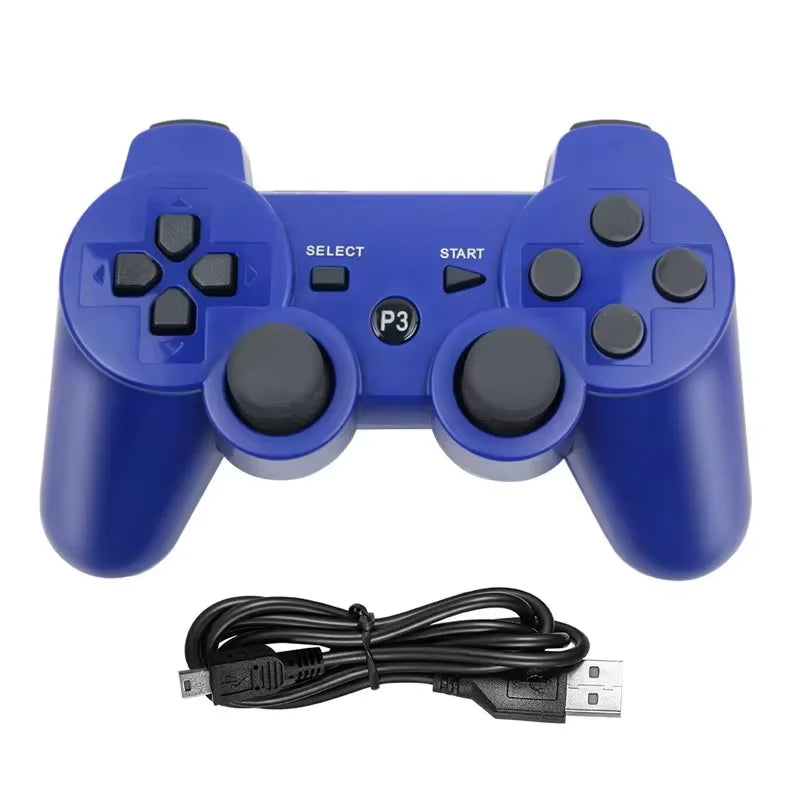 Colorful Wireless BT Gamepad for PS3 Game Controller Joystick  Manette Joypad Remote Gaming Controller with Vibration Motor